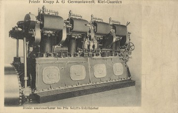 Krupp-Germaniawerft - Motor